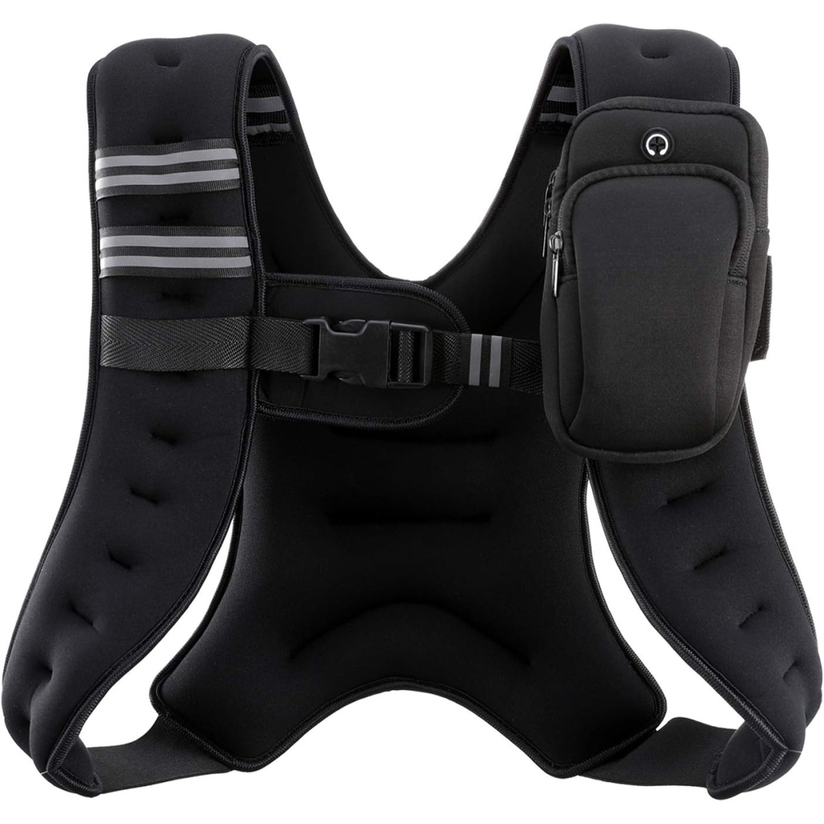 ZELUS Weighted Vest with Reflective Stripe for Workout